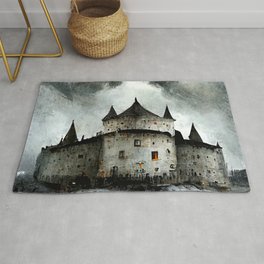 Castle in the Storm Area & Throw Rug