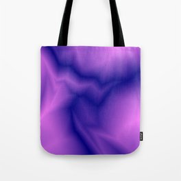 Pastel lines of violet lightning with a vintage gap. Tote Bag
