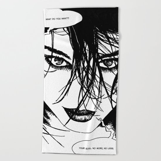 asc 352 - La négotiation (The bargain) Beach Towel