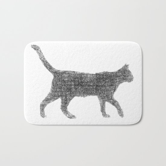 Dust kitten Bath Mat
