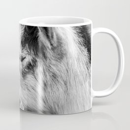 Moment of the Goats | Black and White Coffee Mug