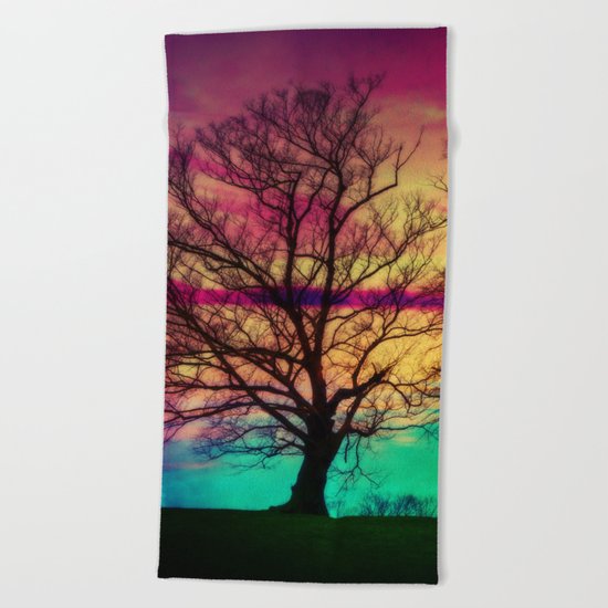 I can feel your heartbeat Beach Towel