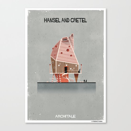 010_ARCHITALE_Hansel and Gretel Canvas Print