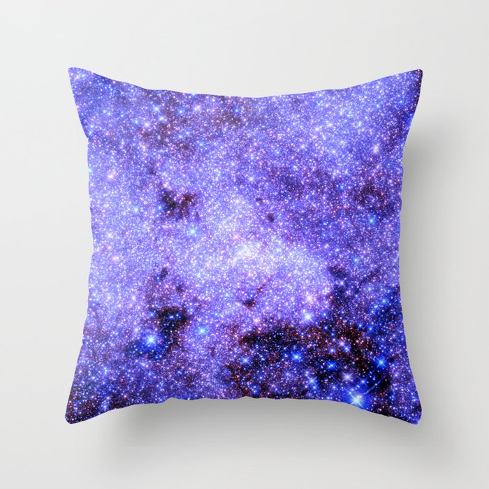 Lavender gAlAxy. Throw Pillow