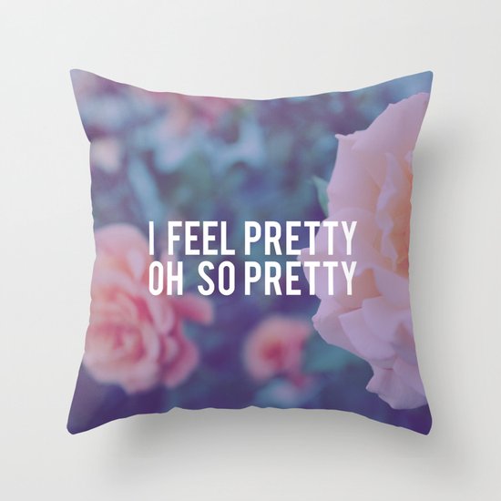 Oh, So Pretty! Throw Pillow