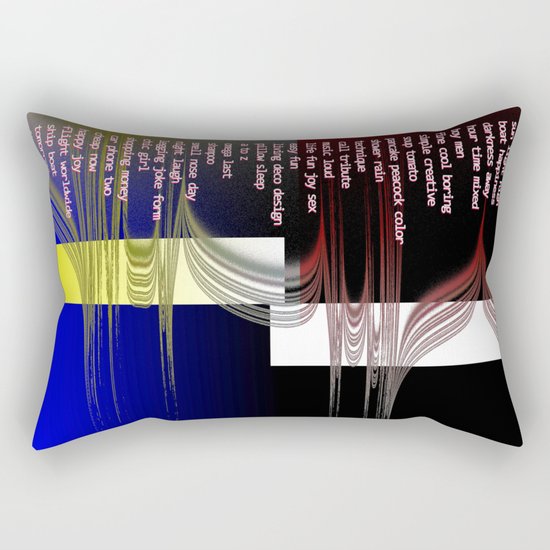 happy life freedom girl Rectangular Pillow