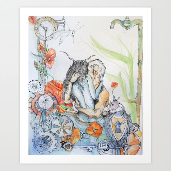 lost time Art Print