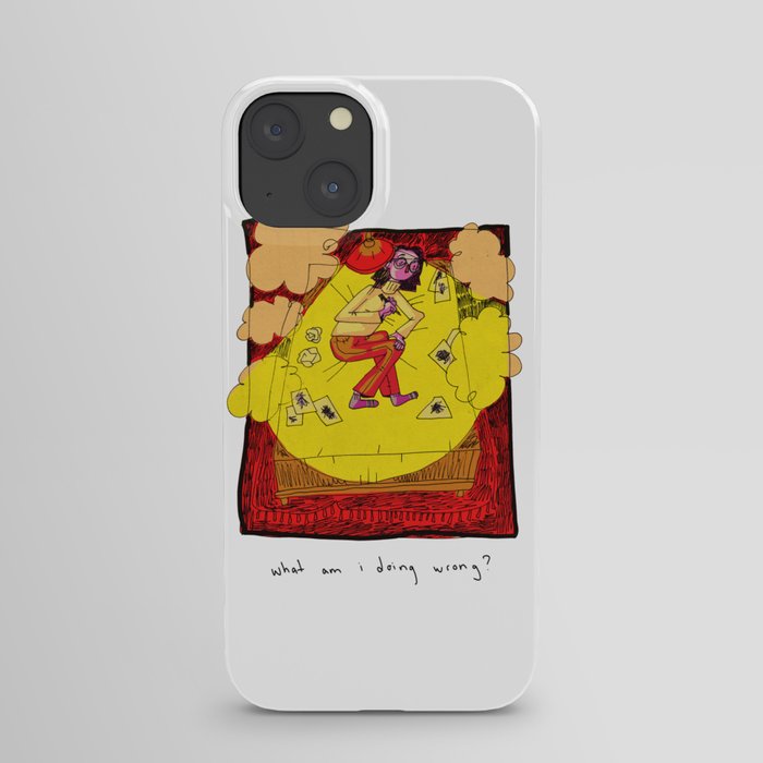 what am i doing wrong? iPhone Case