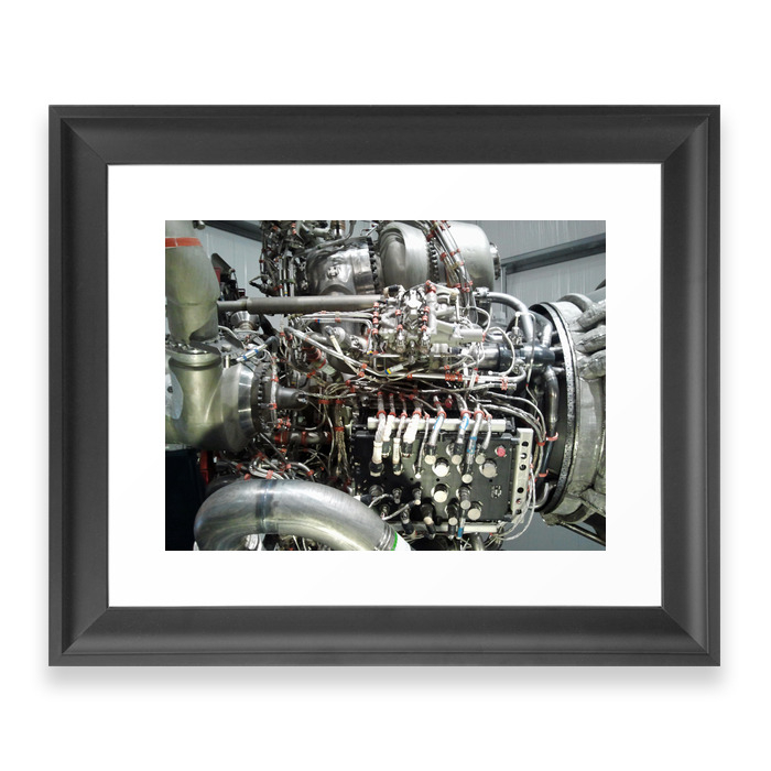 Space Shuttle Engine Framed Art Print by january