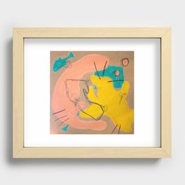 Coloring Book Recessed Framed Print