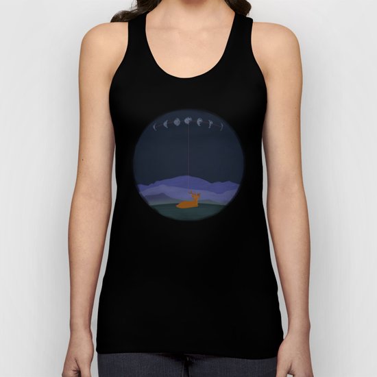 Lunatic Deer Unisex Tank Top