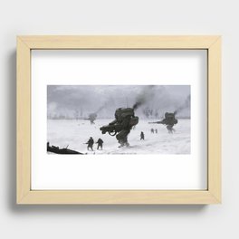 soviet army Recessed Framed Print