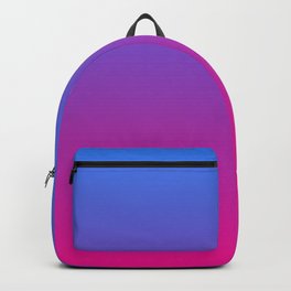 Vibrant Blue, Purple & Pink Gradient Color Backpack | Vibrant, Graphicdesign, Bedroom, Pretty, Home, Mermaid, Girls, Prurple, Unicorn, Blue 