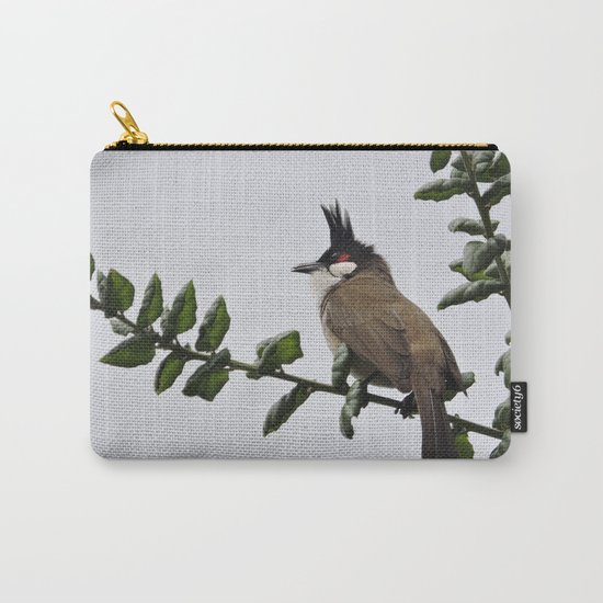 Red-Whiskered Bulbul Carry-All Pouch