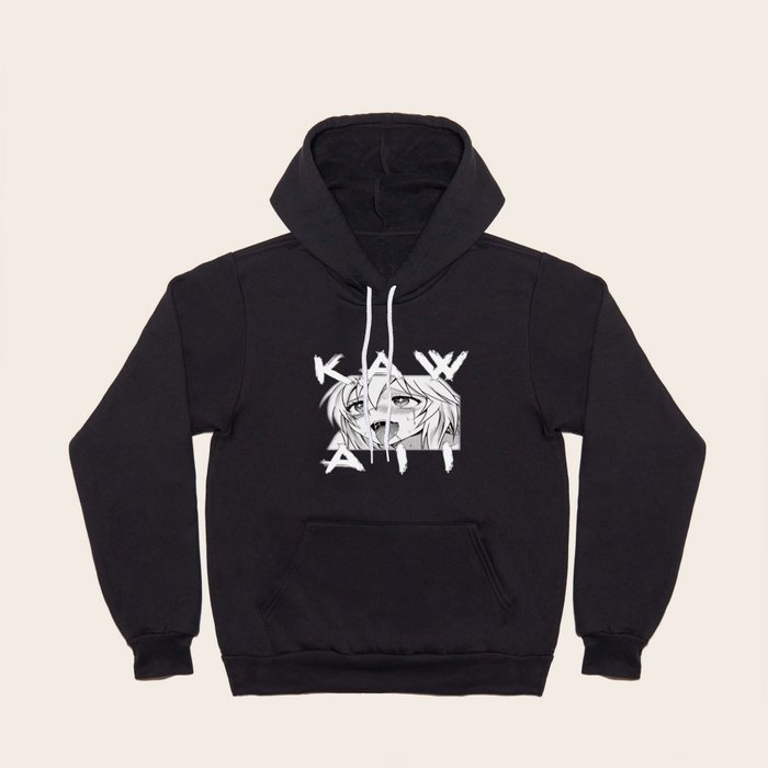 Ahegao pullover hoodie top