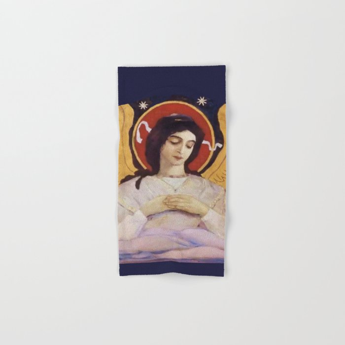 “Angel of Morning” by Mikhail Nesterov Hand & Bath Towel
