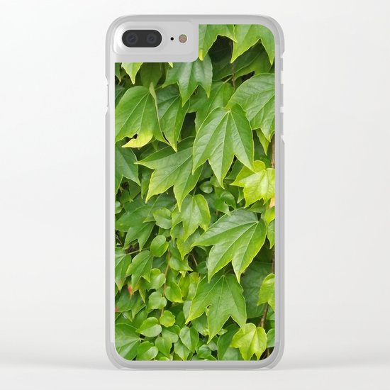 just leaves Clear iPhone Case