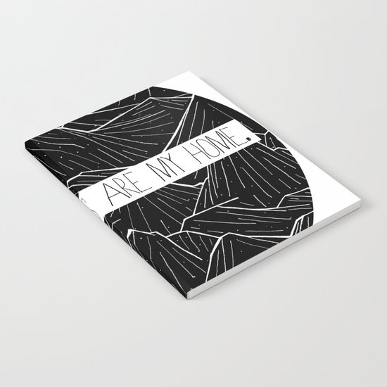 The mountains are my home Notebook