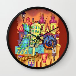 Prague Wall Clock