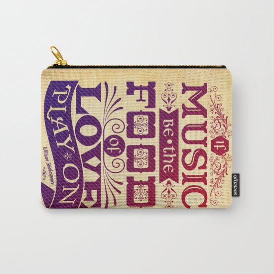 Food of Love Carry-All Pouch