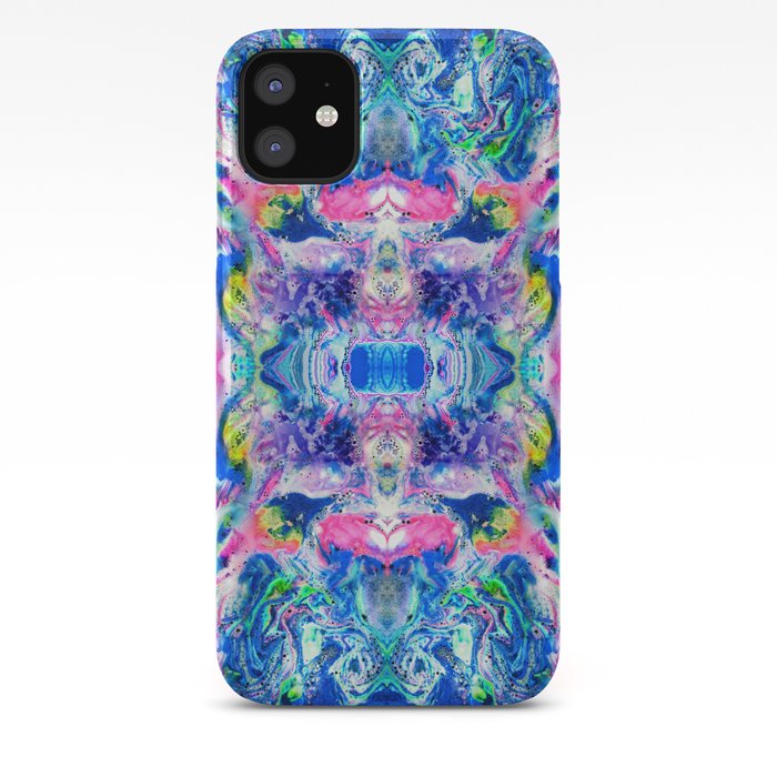 Mushroom Blue Green Pattern iPhone 11 case Mushroom Blue Green Pattern iPhone 11 case
