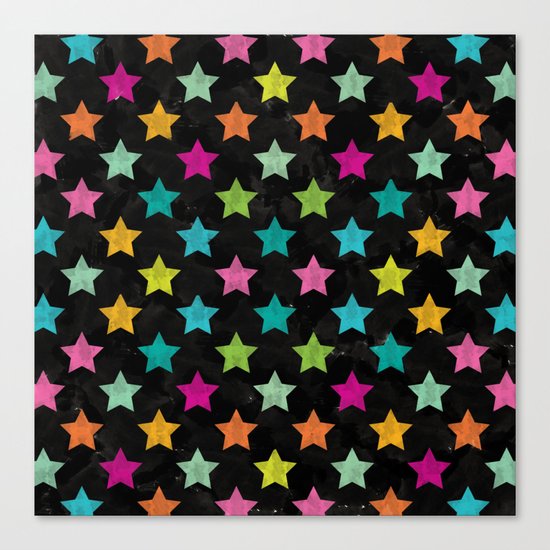 Colorful Star II Canvas Print