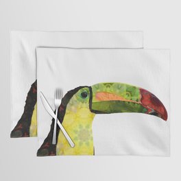 Toucan Tease - Tropical Bird Rain Forest Animal Art Placemat