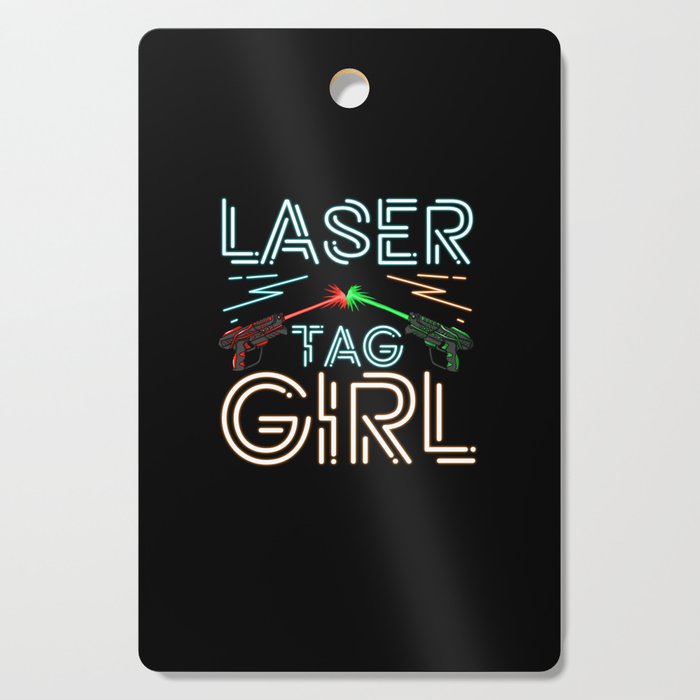 Laser Tag Game Outdoor Indoor Player Cutting Board