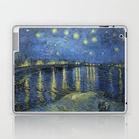 Starry Night Over the Rhone Laptop & iPad Skin