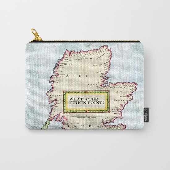 The Scottish Question Pictorial version Carry-All Pouch