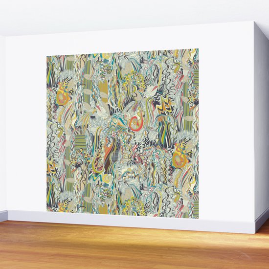 Hairspray Jungle Wall Mural By Sharonturner Society6