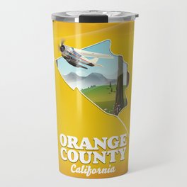 Orange County California Travel poster Travel Mug