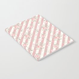 Modern Pink Roses Pattern Collection Notebook
