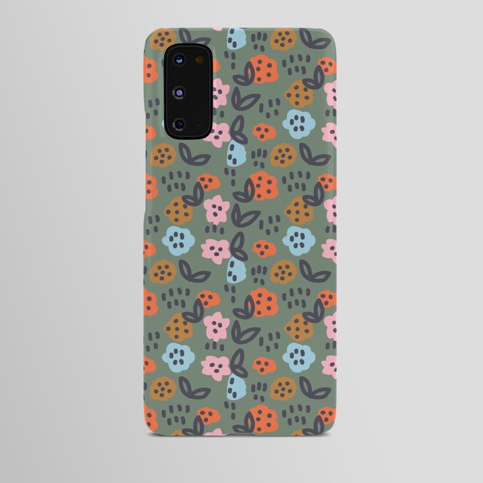 f is for Frida, fly and flowers Android Case