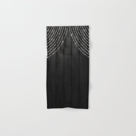 Fairy Lights on Wood 06 Hand & Bath Towel