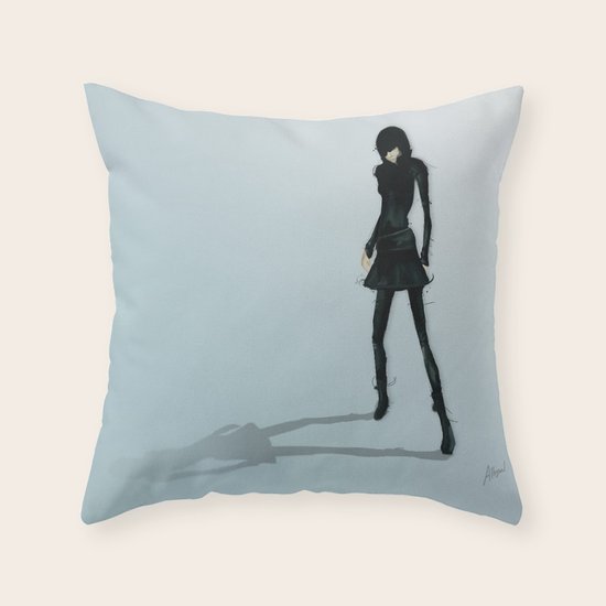 Invincible Throw Pillow