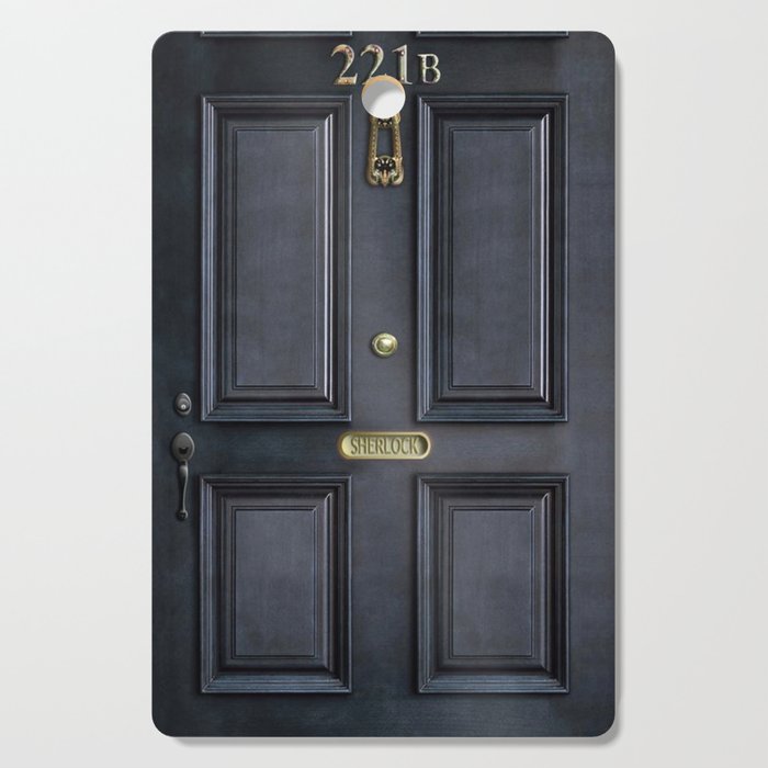 Sherlock Door, 221B Cutting Board