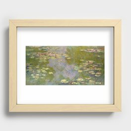 Claude Monet Water Lilies (1919) Recessed Framed Print