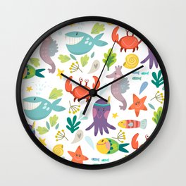 Under the Sea Wall Clock