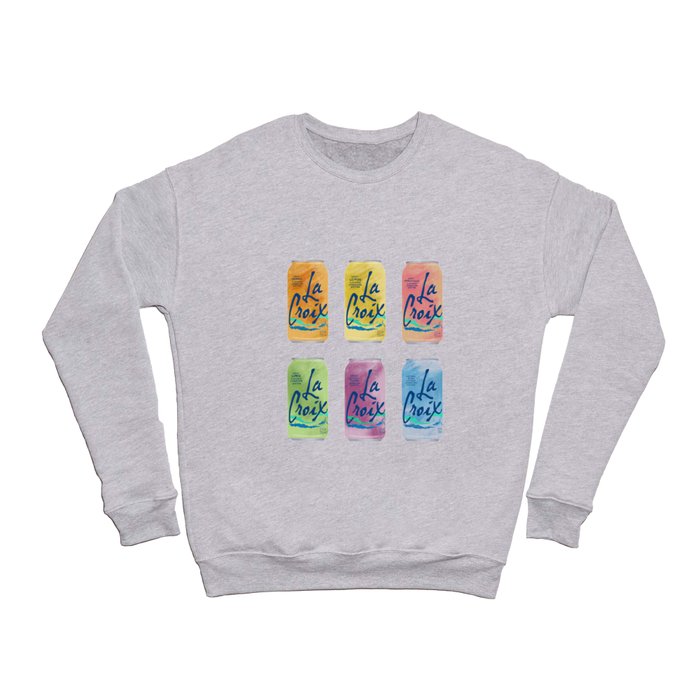 La Croix Illustration Crewneck Sweatshirt by Lindsey Kay Co
