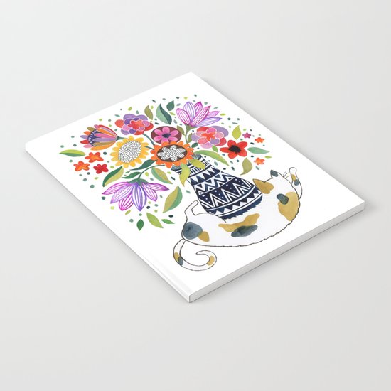 Calico Bouquet Notebook