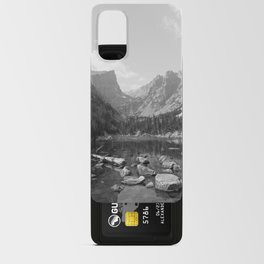 Colorado Rocky Mountain National Park - Black and White Android Card Case