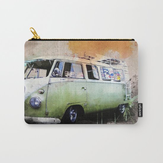 vintage volkswagen Carry-All Pouch