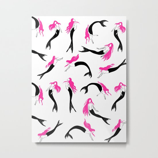 Mermaids Metal Print