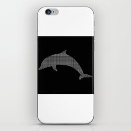Save the dolphins in binary code - SUPPORT UKRAINE iPhone Skin