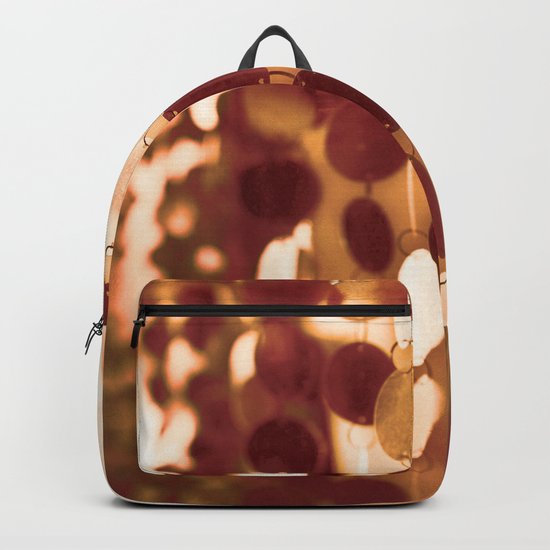 GLAM CIRCLES #Orange #1 Backpack