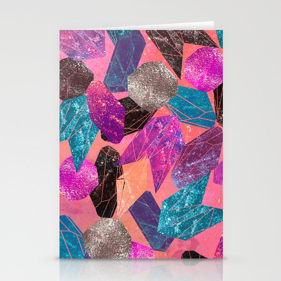 Gem Pop Stationery Cards