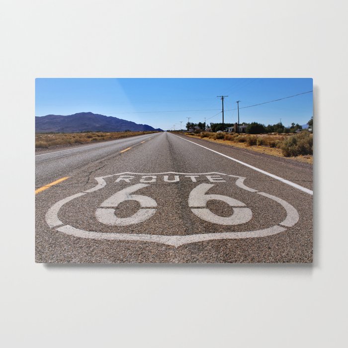 Historic Route 66 Metal Print