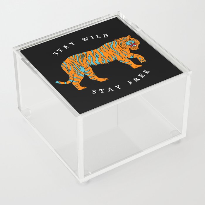 STAY WILD Acrylic Box