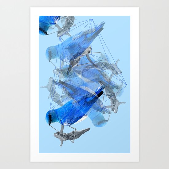 Body Talk Art Print